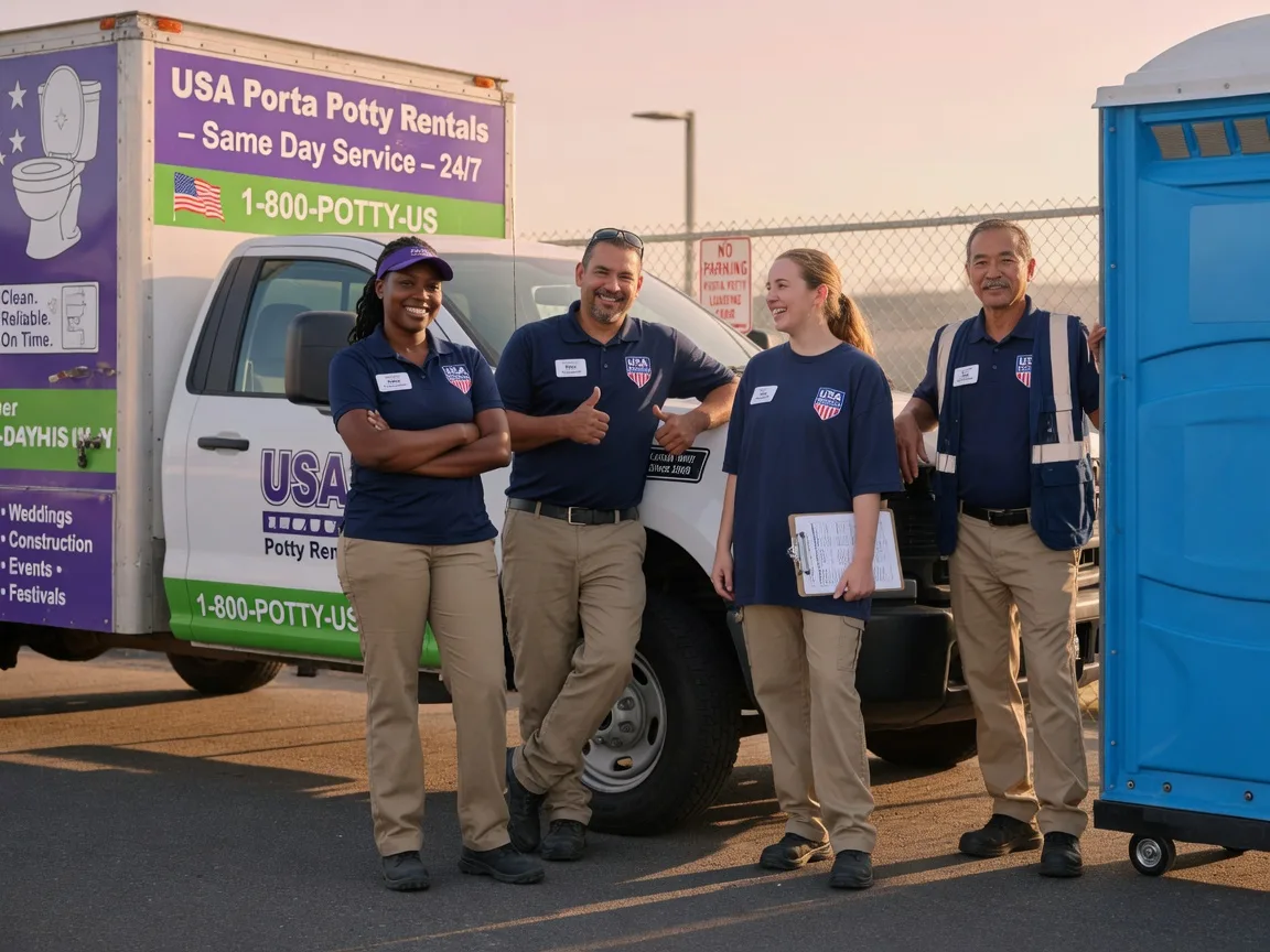 Porta Potty Rental company in Darien, WI